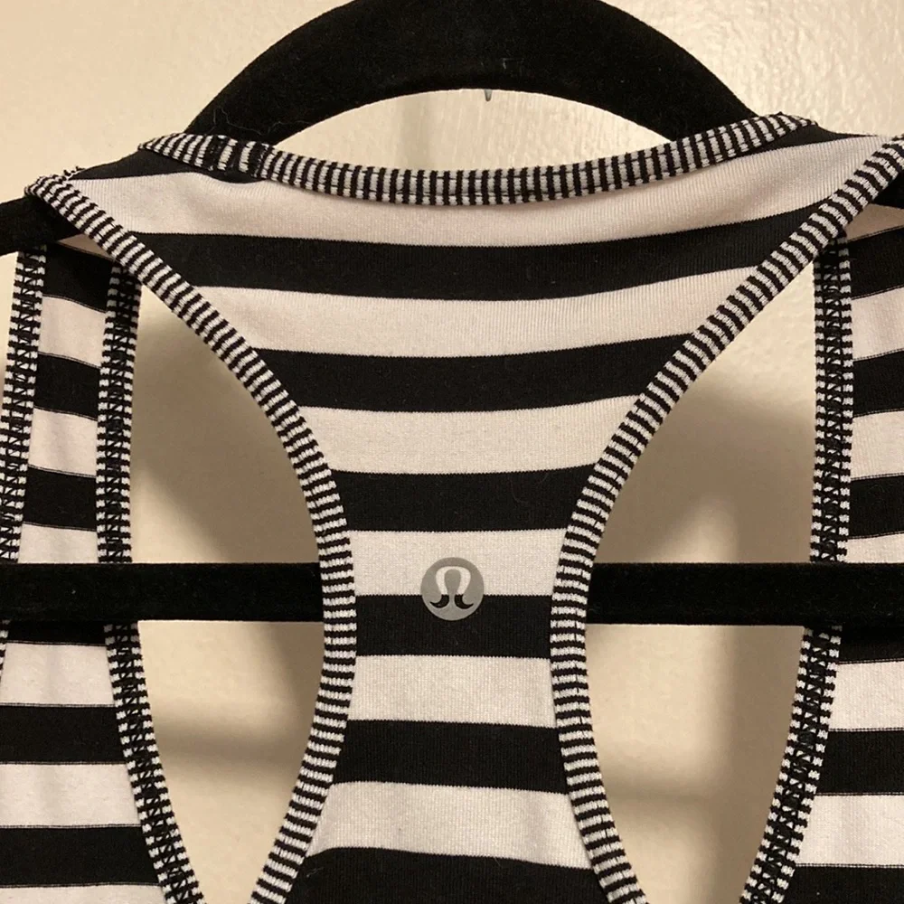 Lululemon Striped Racerback Tank - Picture 2 of 5